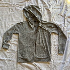 Torrid Gray Hooded Jacket